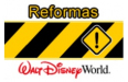 Hoteles Disney con trabajos de obra